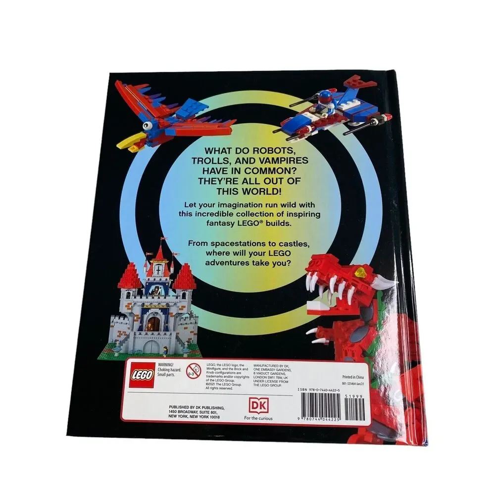 Out of this World LEGO Book (Target exclusive) Hardback Book With Ship Build
